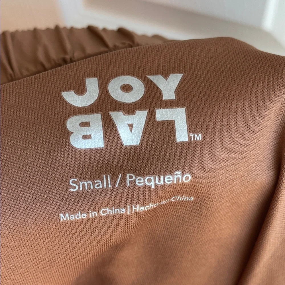 JoyLab Brown High-Rise Athletic Shorts S - Picture 2 of 3